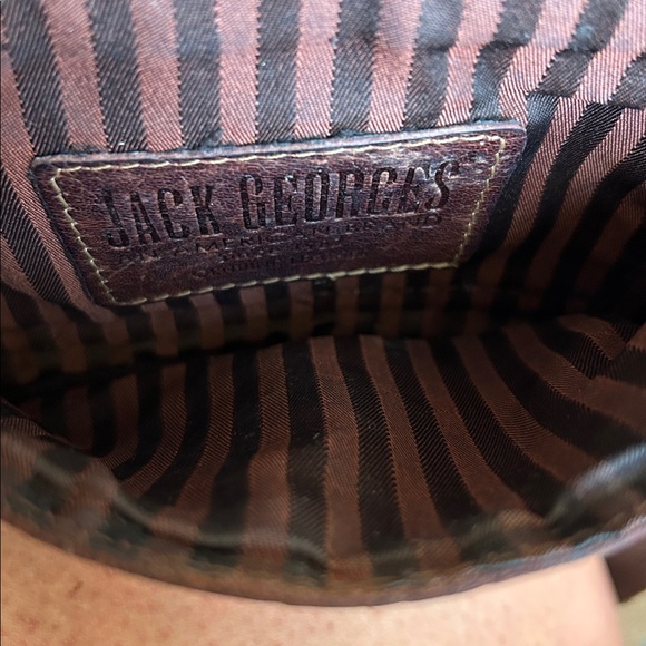 Jack Georges Leather Crossbody - Picture 6 of 6